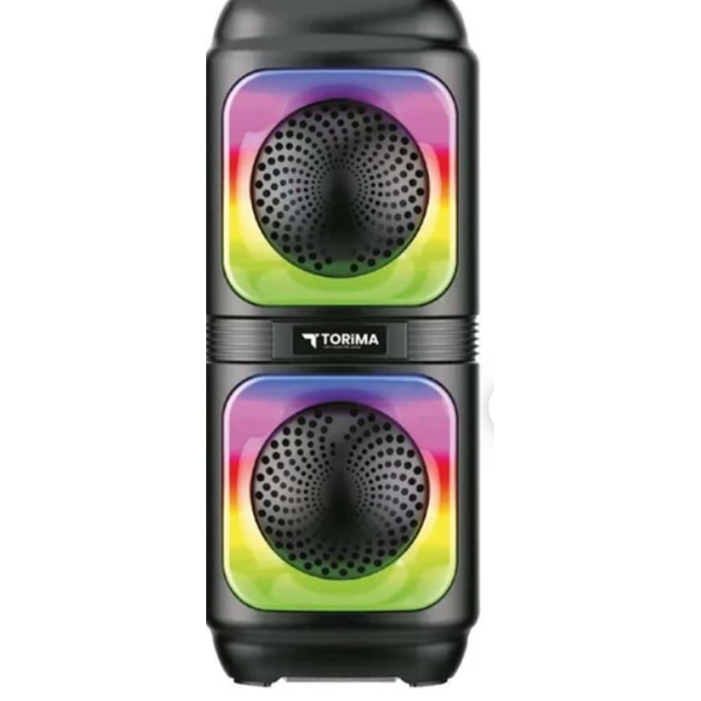 D19 Siyah Wireless Tws Rgb Renkli Bluetooth Hoparlör