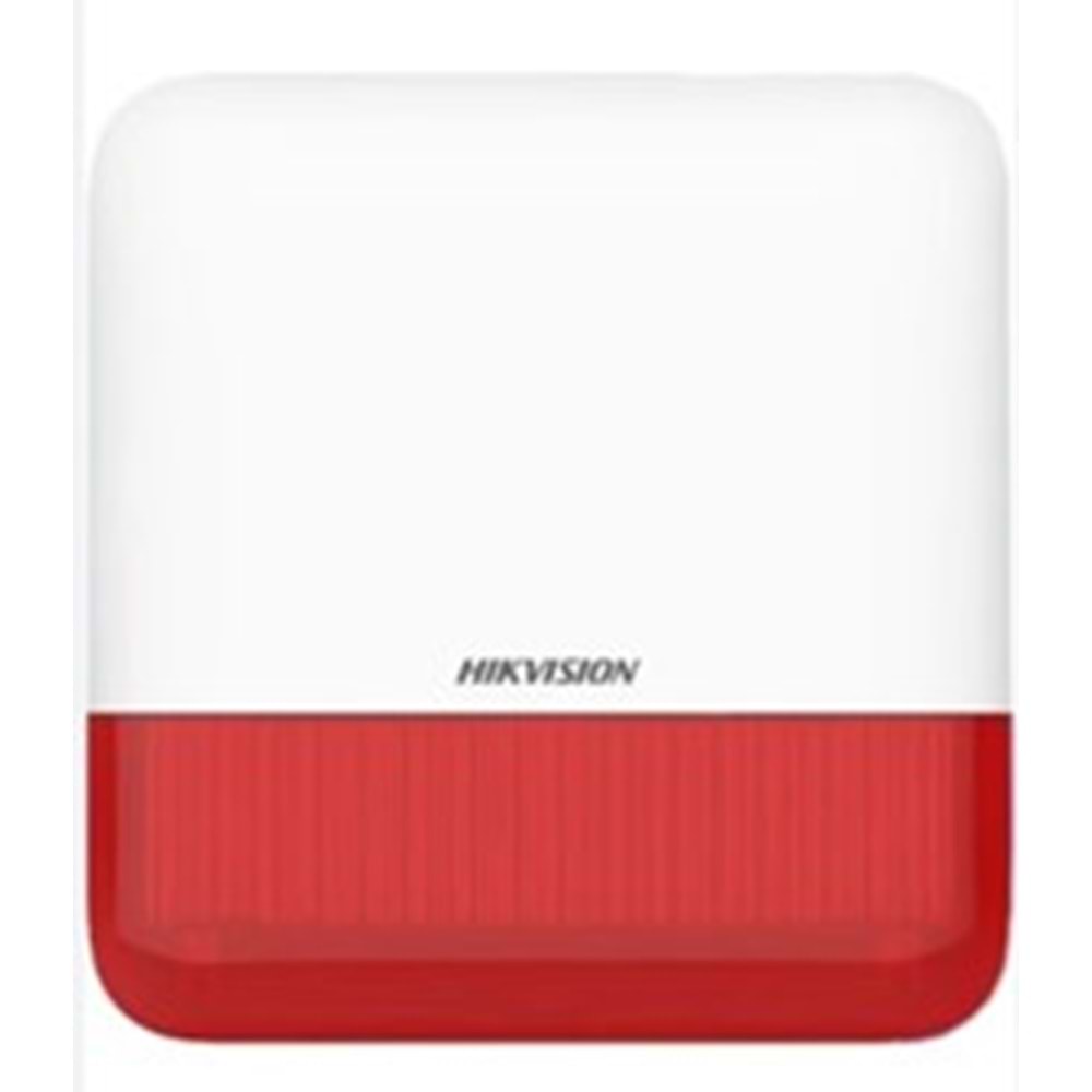 ALARM HIKVISION DS-PS1-E-WE KABLOSUZ HARİCİ KIRMIZI SİREN