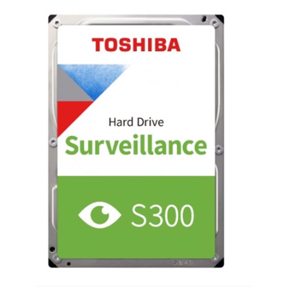 GÜVENLİK HDD 2TB TOSHIBA 5400RPM S300 SATA3 128MB 7/24 HDWT720UZSVA GÜVENLİK HARDDİSK
