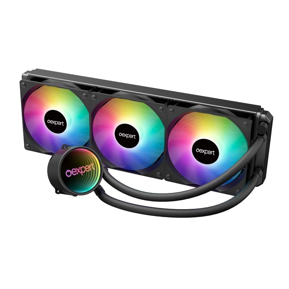 SİYAH 360MM SIVI SOĞUTMA CPU FAN AMD İNTEL UYUMLU