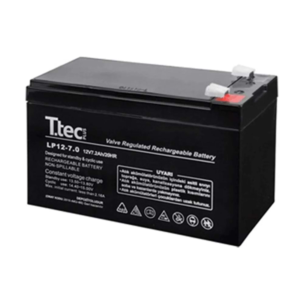 TTEC AKÜ 12 VOLT 7 AMPER 12V 7A