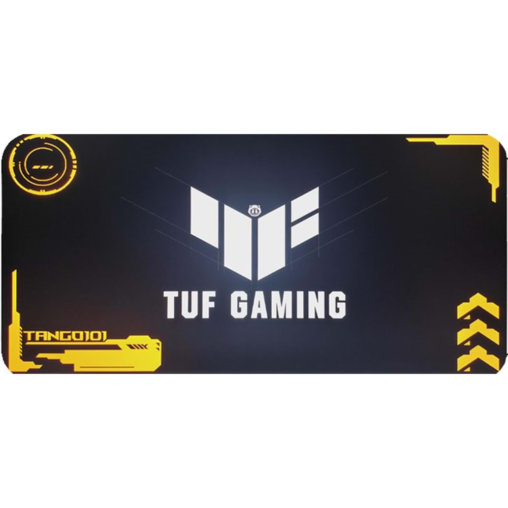TUF DESENLİ OYUNCU MOUSE PAD 70X30 CM KAYMAZ DİKİŞLİ