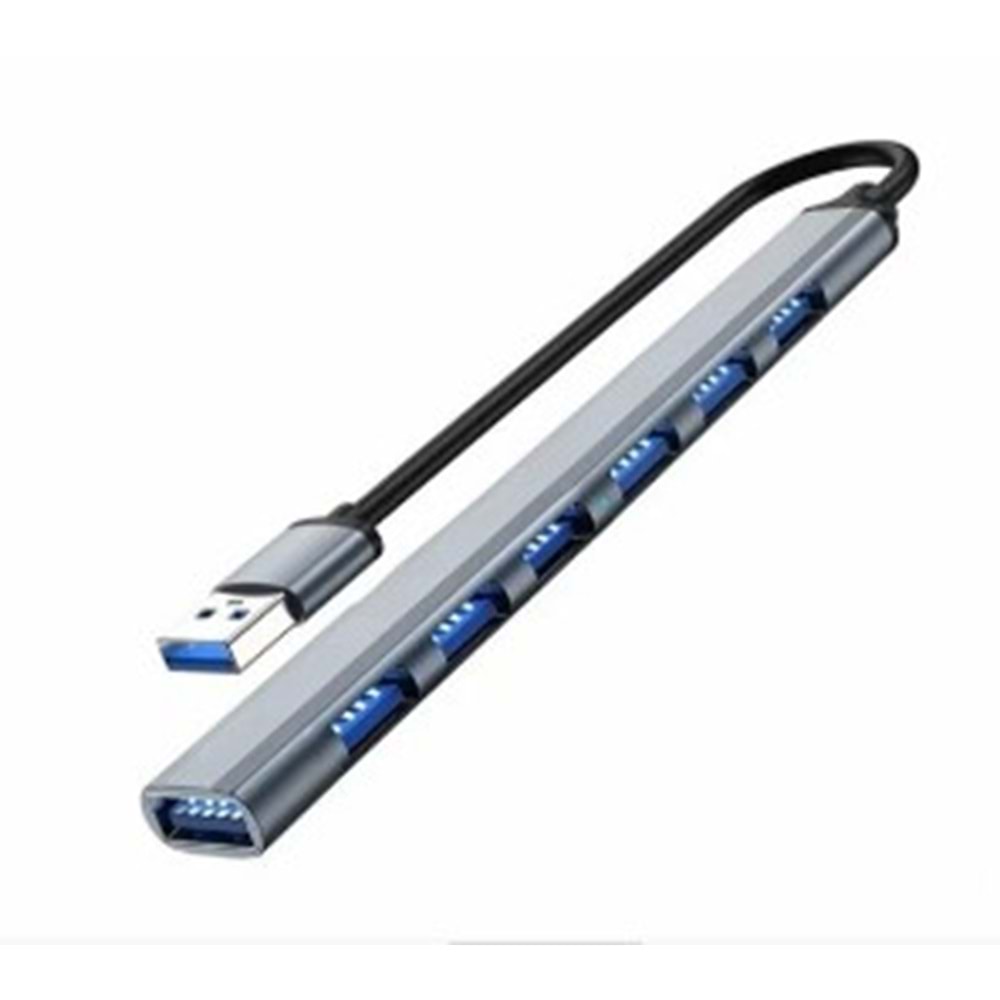 USB 3.0 TO USB 2.0 PORT ÇOĞALTICI HUB 7İN1 OTG ADAPTÖR 6LI USB ÇOKLAYICI