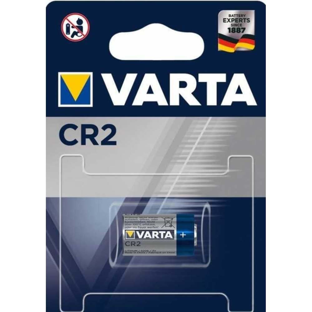 VARTA CR2 PROFESYONEL LİTYUM PİL