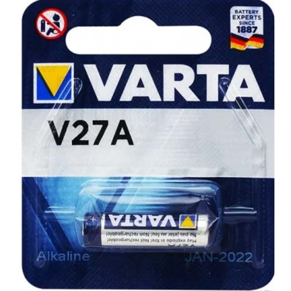 Varta 27a 12 Volt Alkalİn Para Pİl Tekli