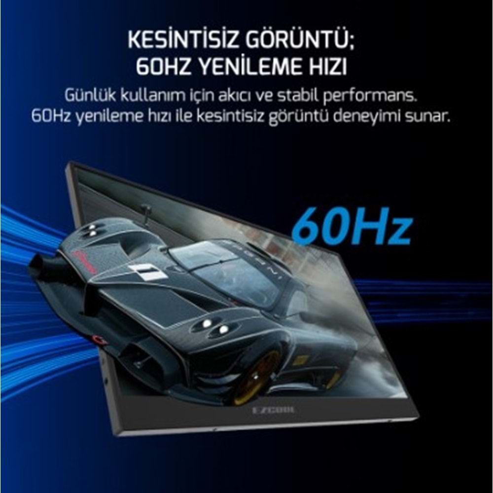 EZCOOL LITE E15 15,6’’ NON TOUCH 60HZ FHD PORTABLE Taşınabilir Monitör