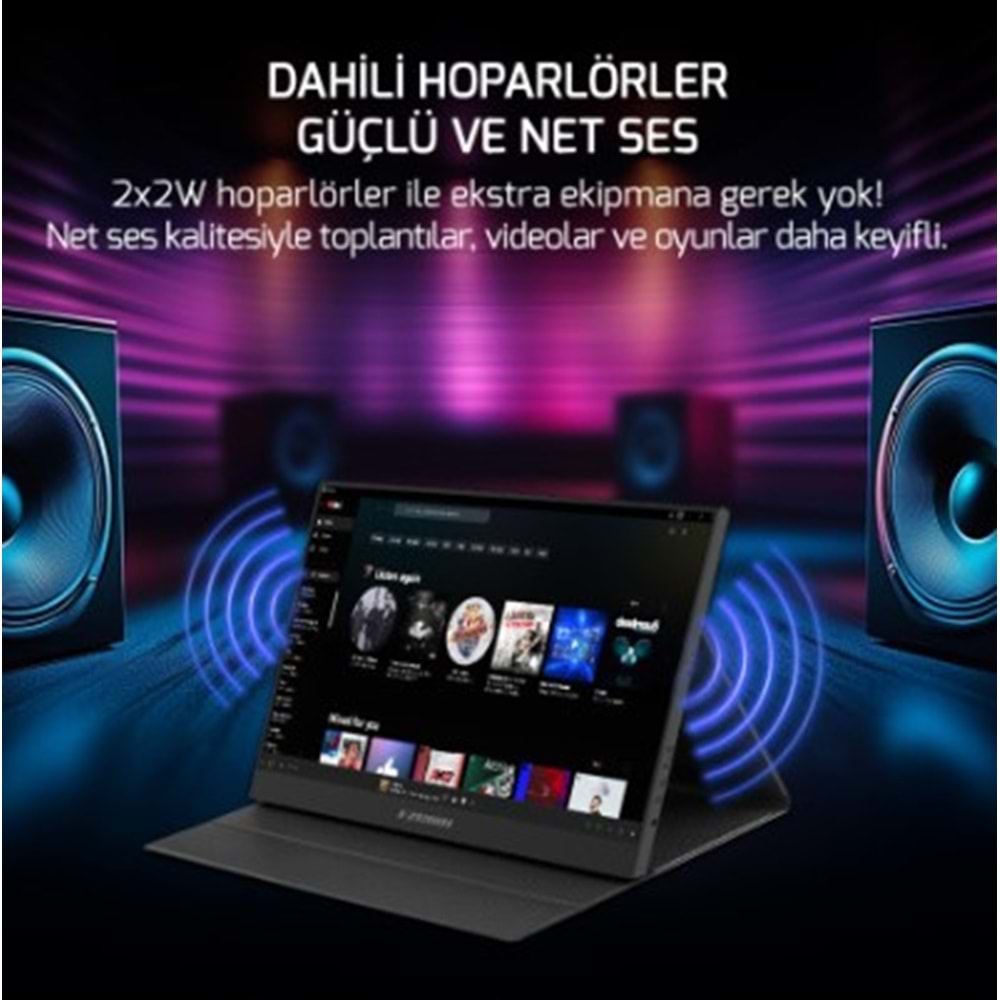 EZCOOL LITE E15 15,6’’ NON TOUCH 60HZ FHD PORTABLE Taşınabilir Monitör
