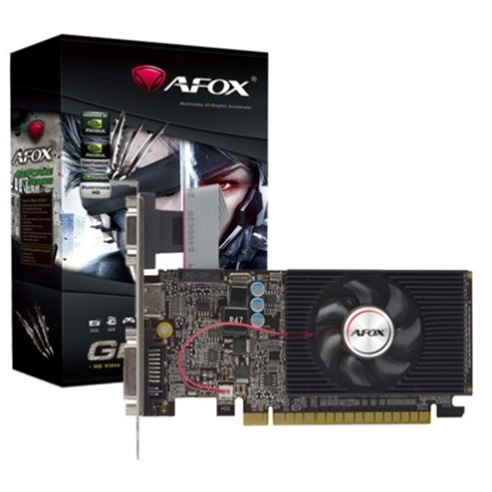 AFOX GEFORCE GT610 2GB DDR3 64 Bit (AF610-2048D3L7-V8)
