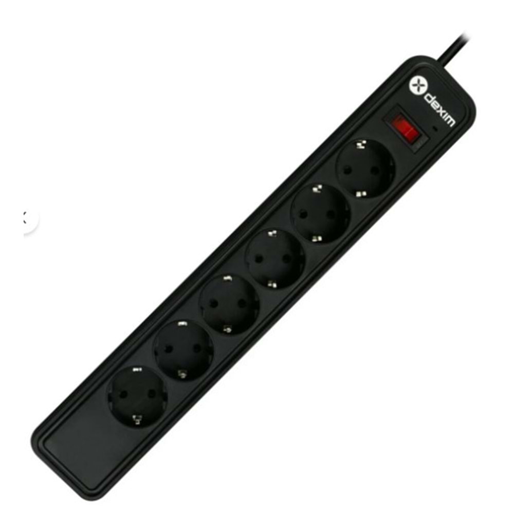 Dexim SP06AG DCP006 6 Port Akım Koruyucu Priz