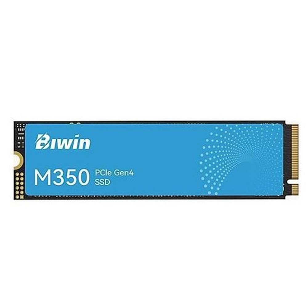 Biwin M350 500GB NVMe PCIe Gen4 M.2 SSD (BM350NN500G-RGX) - 5000MB/s Okuma 2000MB/s Yazma