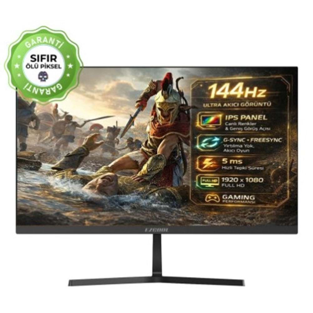 27 EZCOOL CORP EZP27 144Hz IPS MONITOR ( Sıfır Ölü Piksel Garantili)