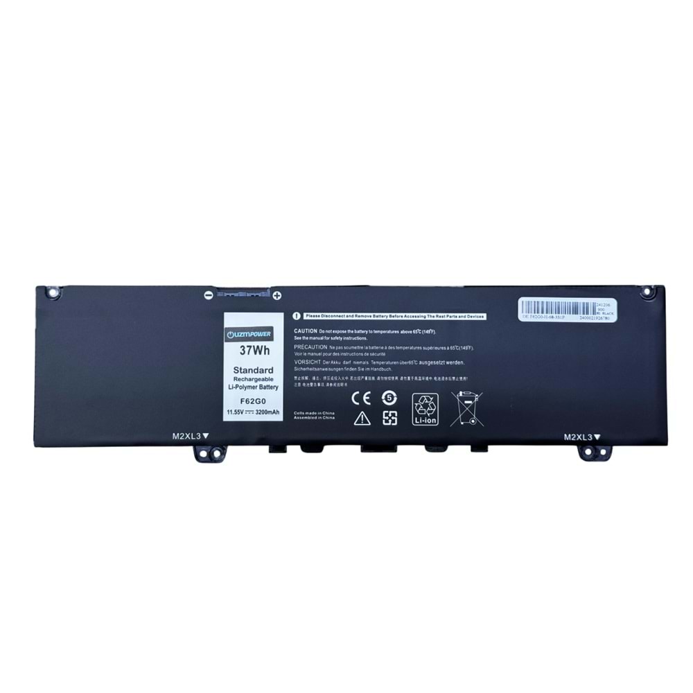Dell Inspiron F62G0 13 5370 7370 7373 Vostro 5370 P91G RPJC3 5370 Model P87G, P87G001 BATARYA