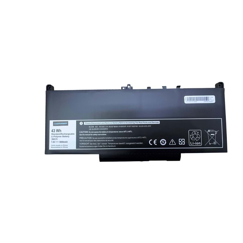 DELL Latitude E7270 E7470 J60J5 e7470 BATARYA