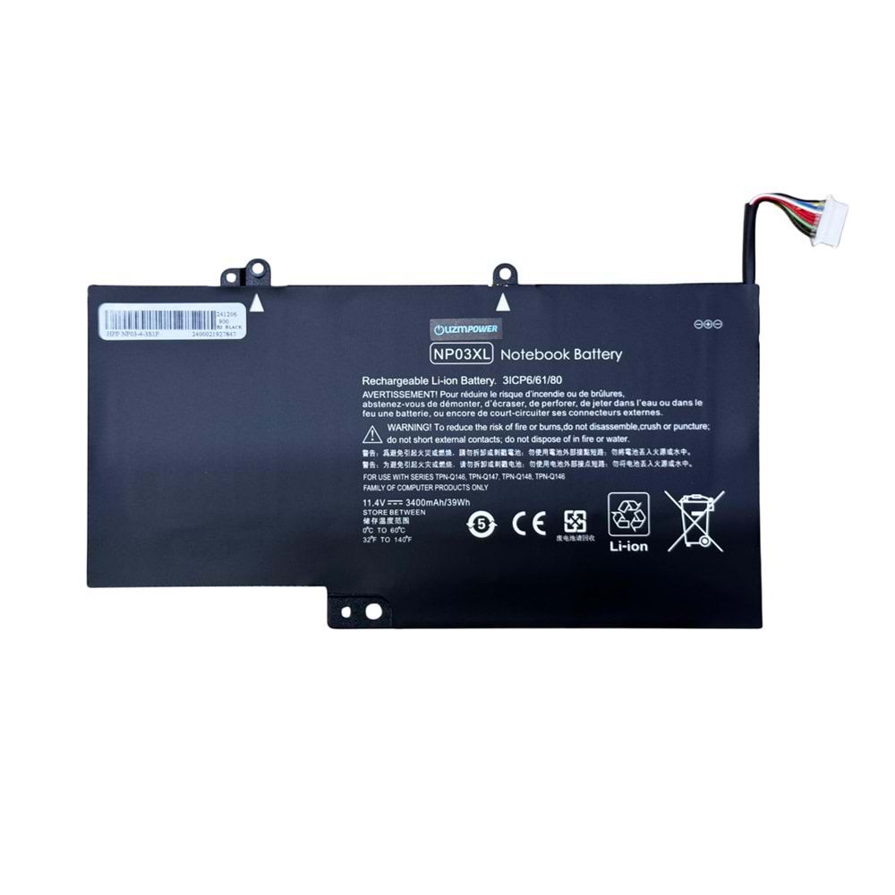 HP 13-a000st 13-b100 NP03XL NP04XL TPN-Q147 BATARYA