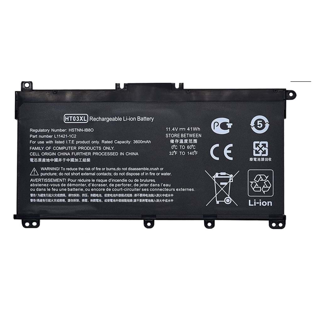 HP HT03XL 15-cs 15-cw 15-cu 15-da 15-db 14-cf 15-dw 14-CK 17-CA 15-DA 14-CE 17-BY 15-DB BATARYA