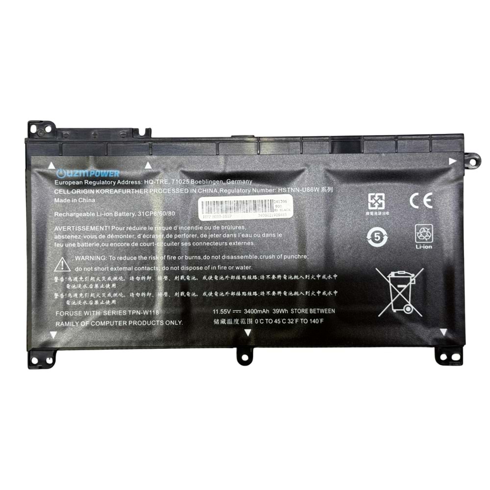 HP PAVİLİON 13-U000 X360 BI03XL ON03XL BATARYA