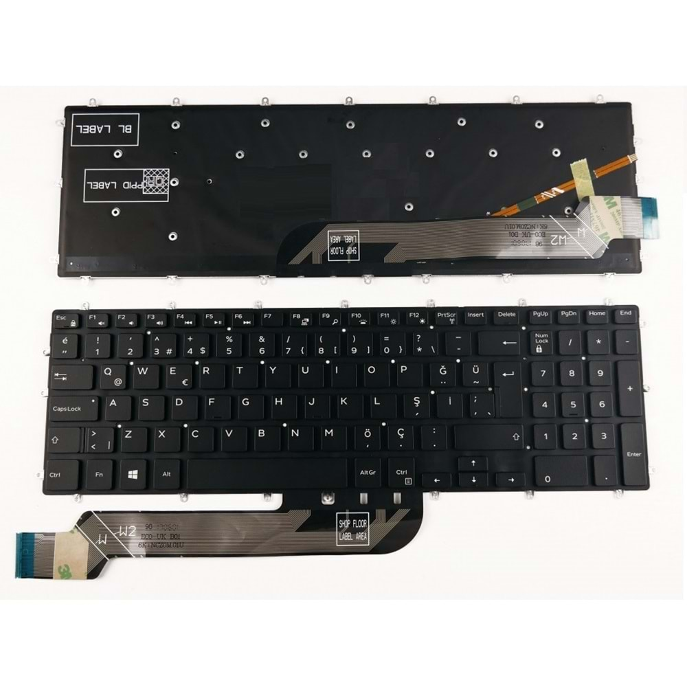 DELL P65F 15-7566 7577 7567 7778 7566 5567 7779 5567 5568 0163K2 7566 P72F 5665 3579 5765 P65F P66F 7570 5565 3579 5767 7570 5775 7566 5770 7566 5575 IŞIKLI KLAVYE