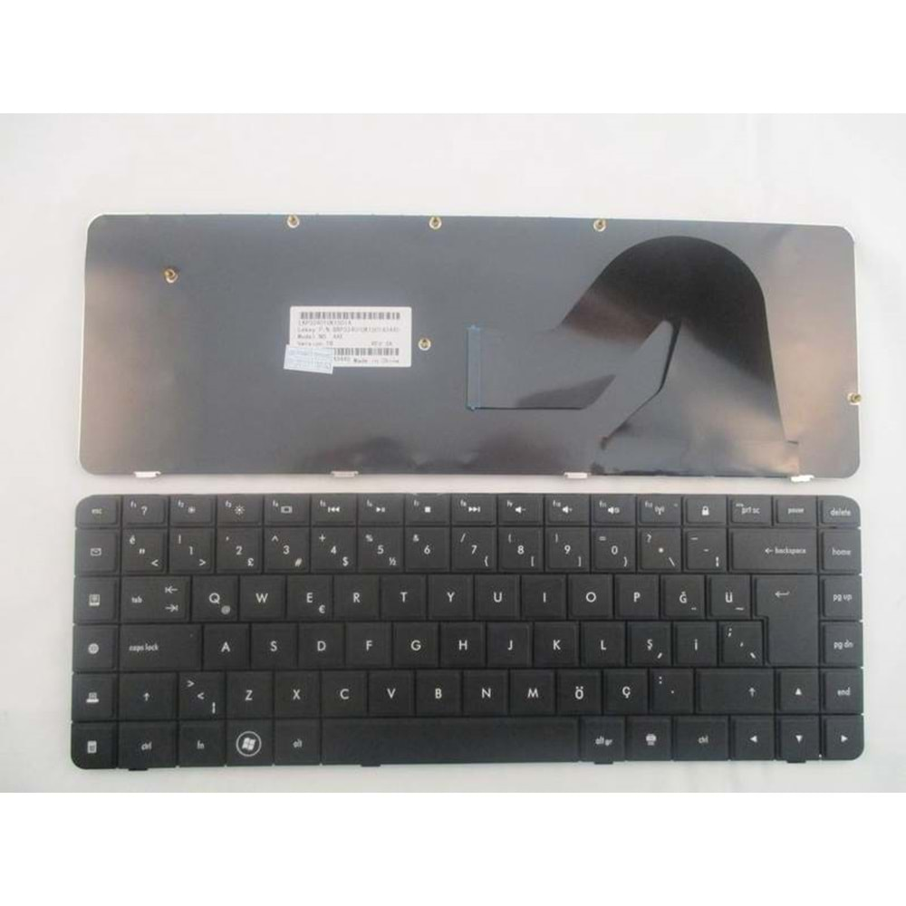 HP G62 Compaq CQ56 CQ62 G56 Klavye MP-09J86TQ-886 Tuş takımı