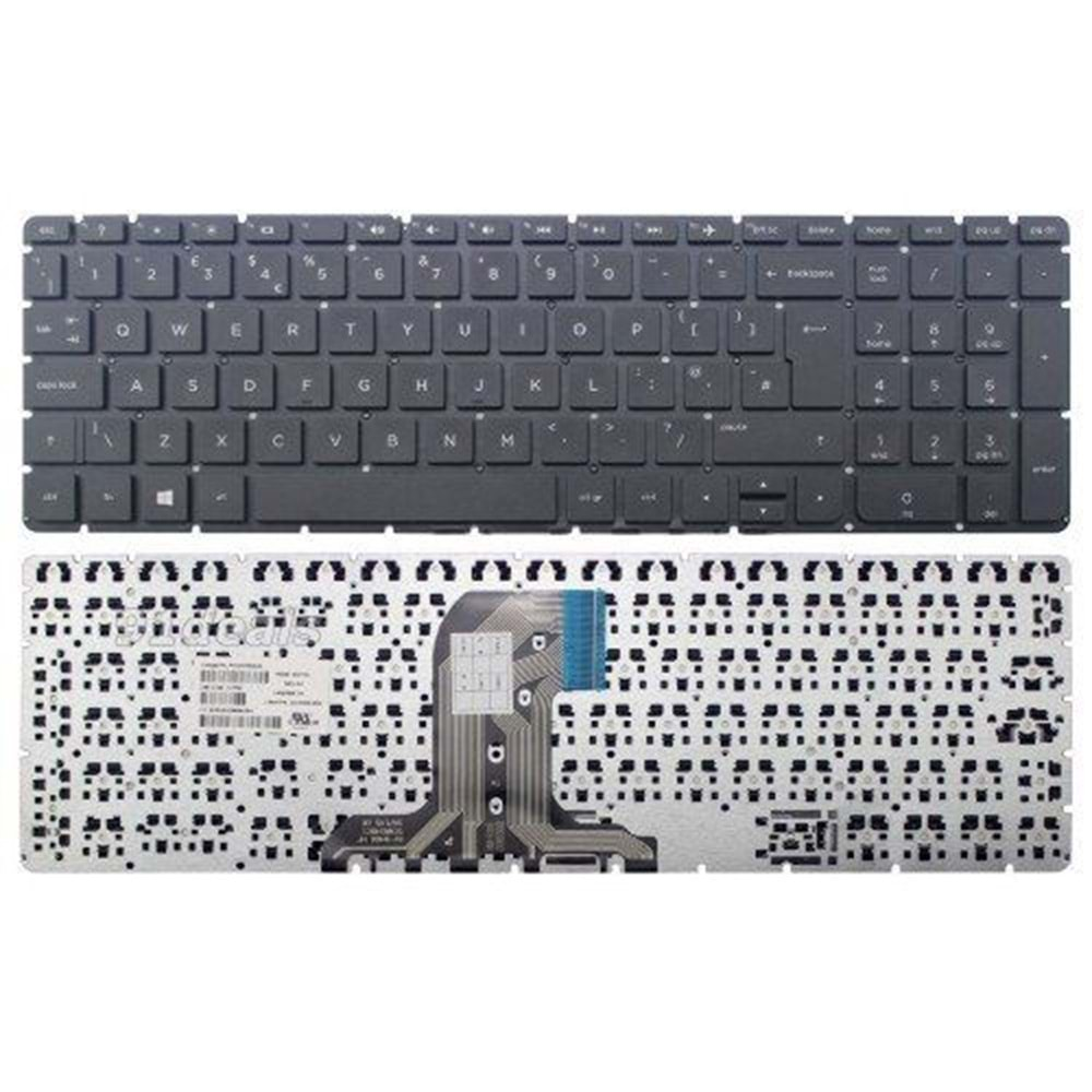 HP 250,Hp 250 G4, Hp 255 G4 256 G4 Hp 15-AC Hp 15-AF v151802ak3 KLAVYE