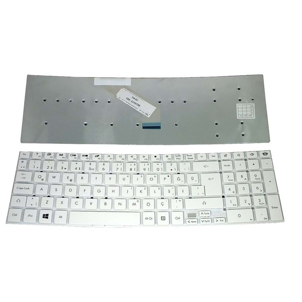 PACKARD BELL p7ys5 Q5WS1 P7YS0 TS11 TS11hr TS44 LS11 VG70 P5WE0 LV11 KLAVYE BEYAZ