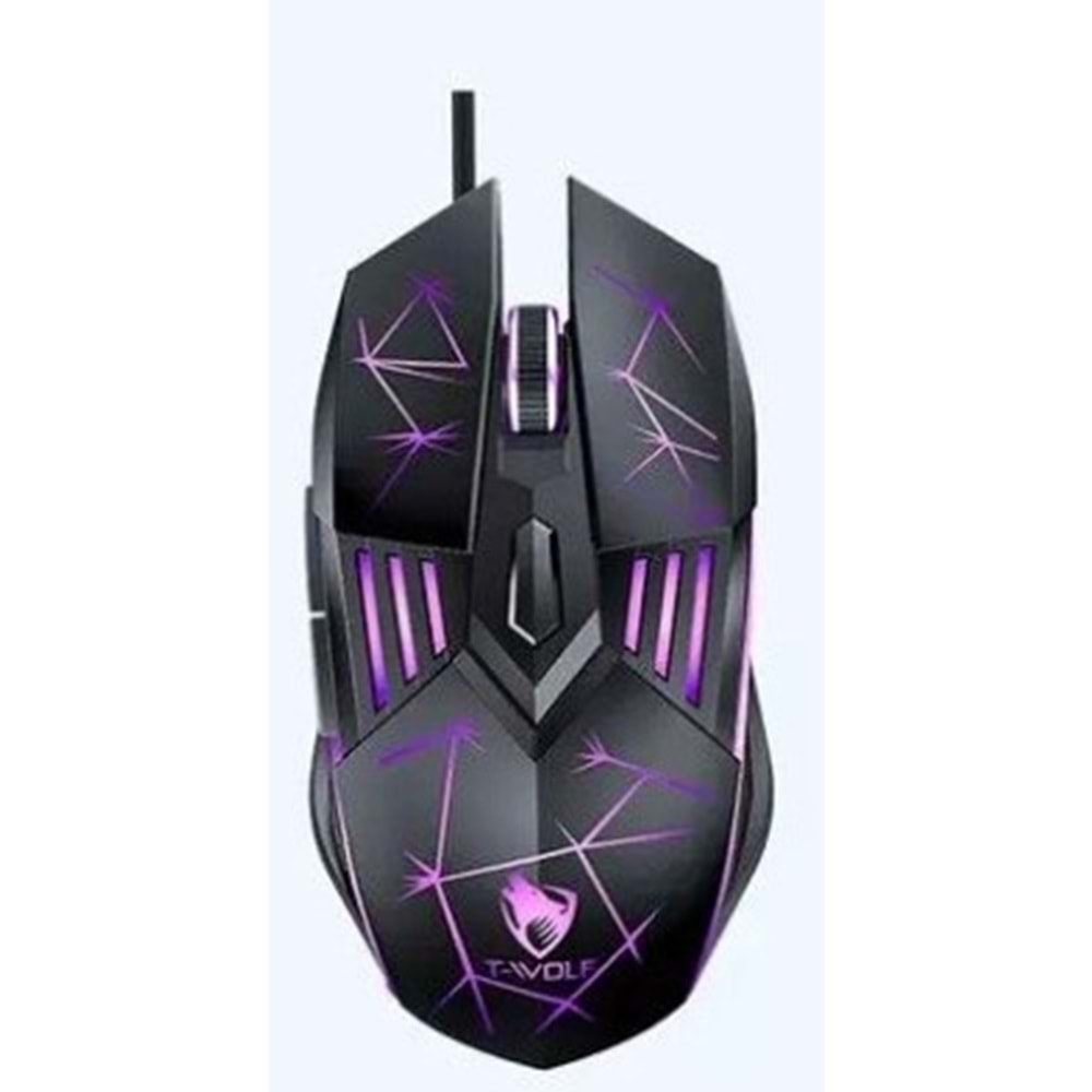 T-WOLF G560 KABLOLU MOUSE RGB OYUNCU MOUSE