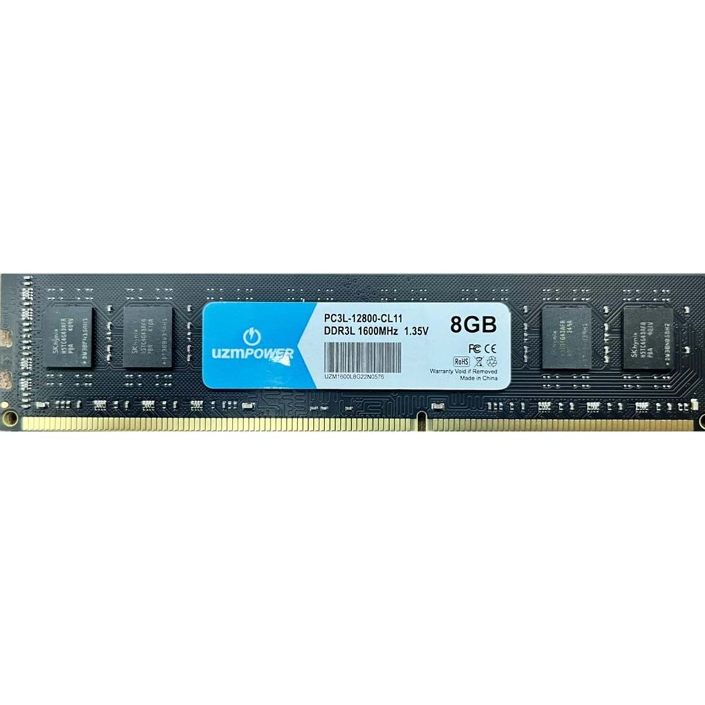 STORESKILL 8GB DDR3L DIMM PC RAM BELLEK