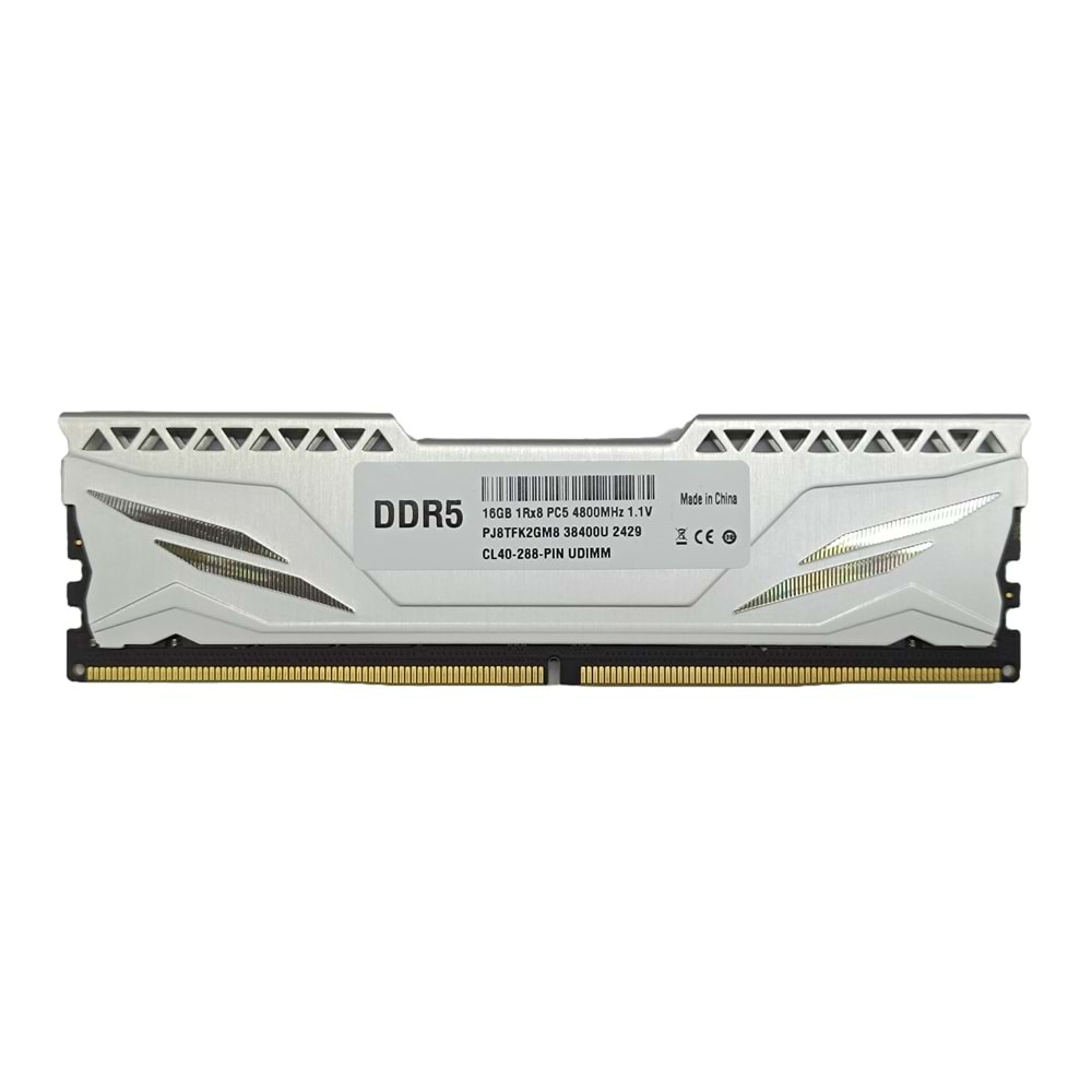 STORESKILL 16GB DDR5 4800MHz CL40 Masaüstü Ram Metal Soğutuculu