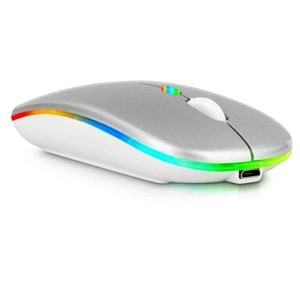 T-WOLF ŞARJLI X1 KABLOSUZ MOUSE GRİ