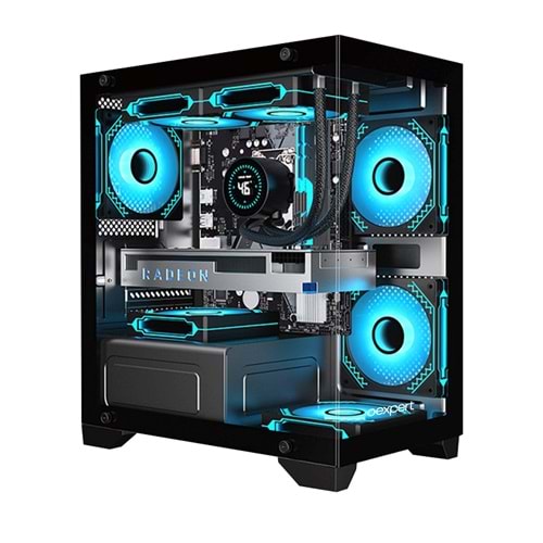 İNTEL İ3 12. NESİL / 16 GB DDR4 / 256 GB SSD /GT730 4GB GDDR3 128Bit SİYAH MİNİ AKVARYUM HAZIR SİSTEM