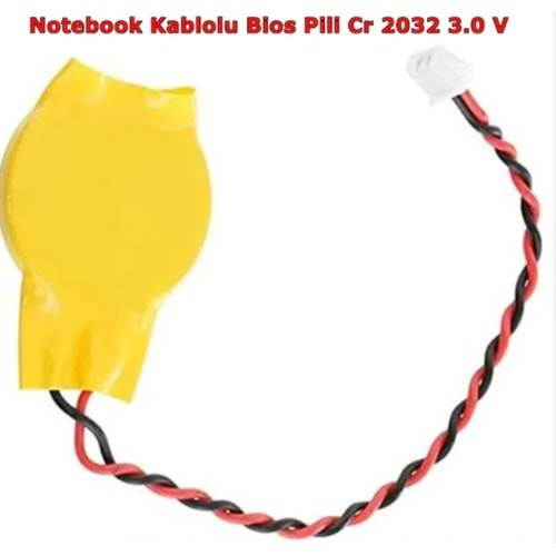 Kablolu bios pili CR2032