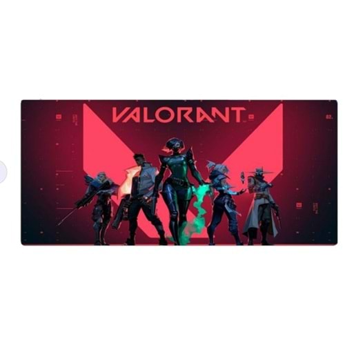 70 X 30 CM KARIŞIK DESENLİ DİKİŞLİ MOUSEPAD VALORANT