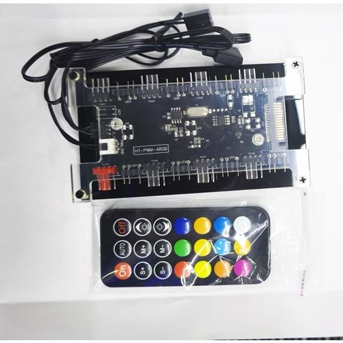 OEXPERT 8 kanallı anakart argb fan kontrol kartı, 4 pinli PWM fan kontrol kartı