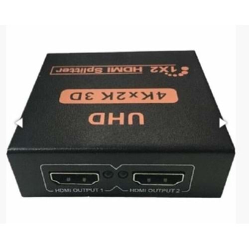 HDMI SPLİTTER 1X2 2 PORT HDMI ÇOKLAYICI 1000MBPS KABLO ÇOKLAYICI