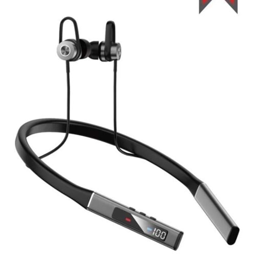 TB03 Manyetik Neckband Kablosuz Bluetooth 5.0 Kulaklık Siyah