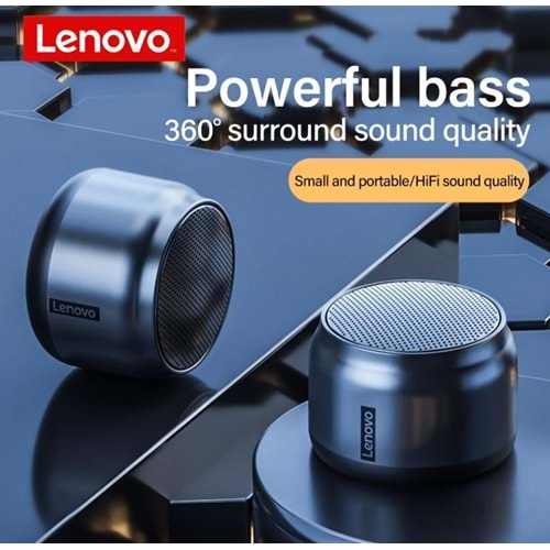 Lenovo K30 Bluetooth Hoparlör Siyah