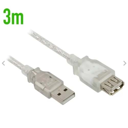 USB UZATMA KABLOSU 3 METRE