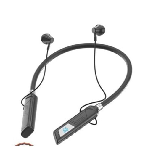 TB-07 Siyah 5.3 Kablosuz Ense Tipi Bluetooth Kulaklık