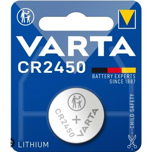 Varta CR2450 3 Volt Pil