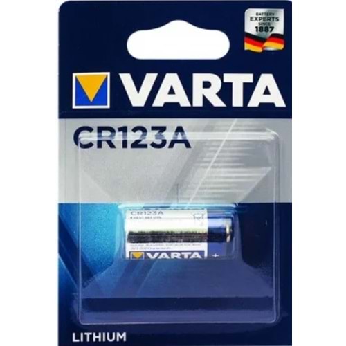 Varta Cr123a 3 Volt Lİtyum Pil Tekli