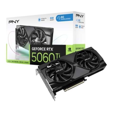 PNY RTX5060 Ti 8GB GDDR7 128bit EKRAN KARTI VGA KART