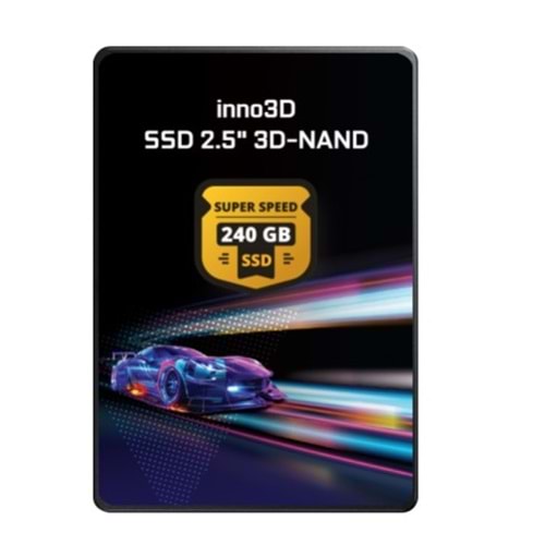 240GB INNO3D 3D-NAND SSD 520/460MB/s