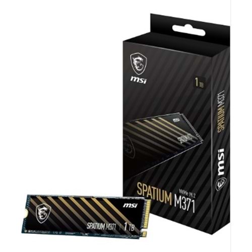 MSI SPATIUM M371 1TB PCIe Gen3x4 NVME M.2 SSD