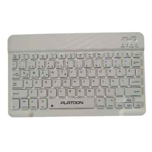Platoon PL366 Şarjlı Bluetooth Kablosuz Klavye