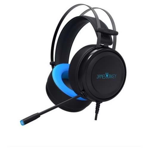 JAMES DONKEY 710 SİYAH 7.1 GAMING OYUNCU USB KULAKLIK