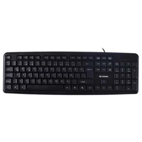 TK-01 Kablolu Standart Q Klavye Siyah