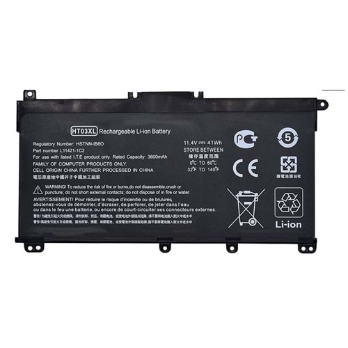 HP HT03XL 15-cs 15-cw 15-cu 15-da 15-db 14-cf 15-dw 14-CK 17-CA 15-DA 14-CE 17-BY 15-DB BATARYA
