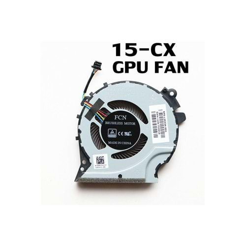 HP 15-CX L20334-001 TPN-C133 GPU FAN EKRAN KARTI FANI