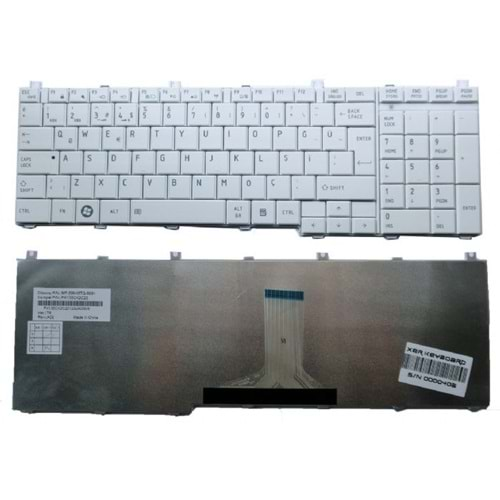 Toshiba Satellite C650 C655D C660 L650 L670 L675D L750 L750D L755 L755 Klavye