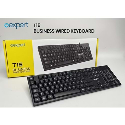 OEXPERT T15 KLAVYE KABLOLU TÜRKÇE Q
