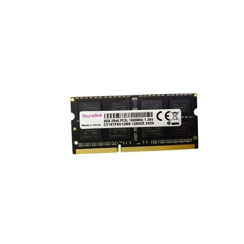 STORESKILL 8GB DDR3L SODIMM NOTEBOOK RAM BELLEK